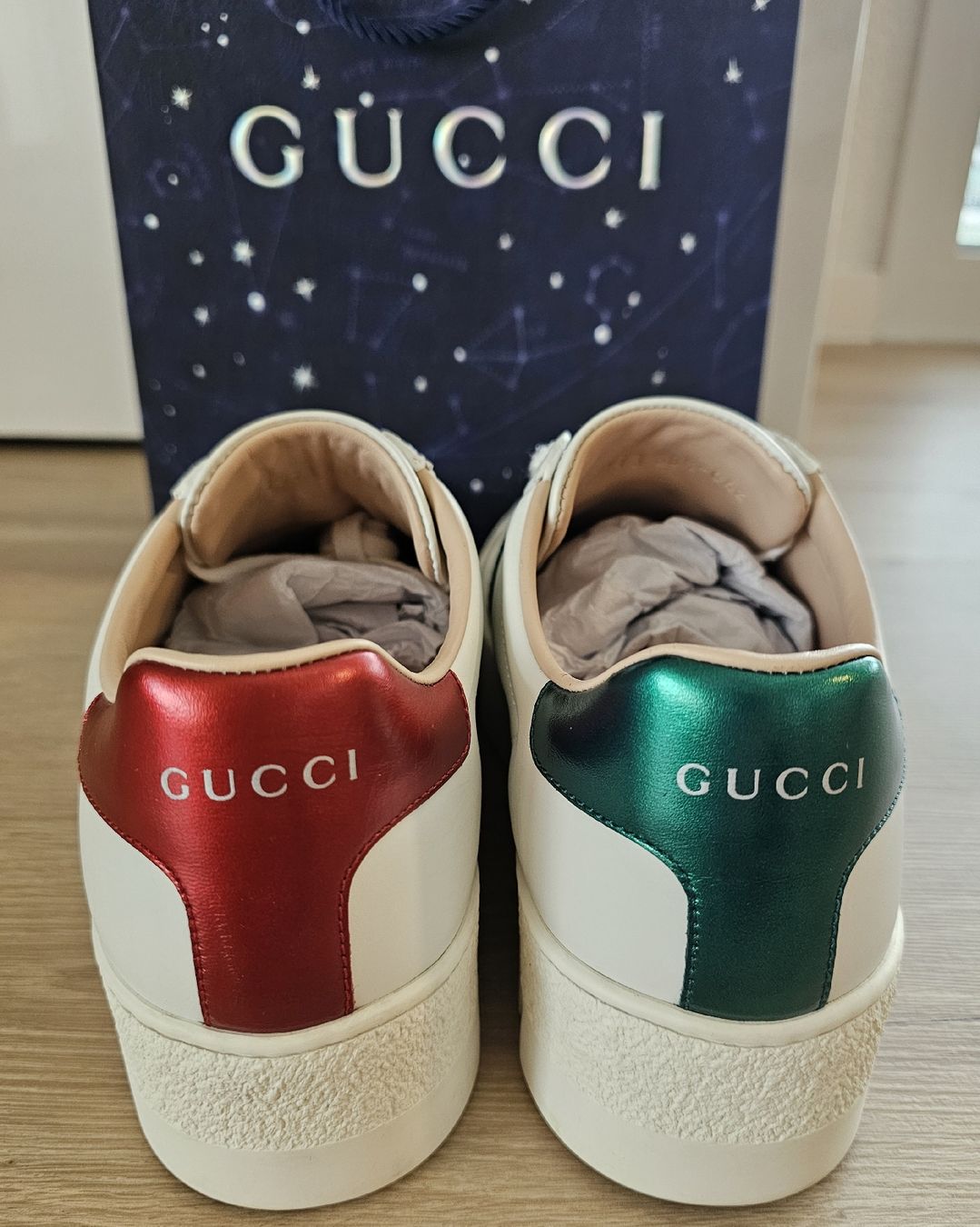 Gucci Damenschuhe: GUCCI ACE Sneaker Plateau 38,5 – Neu (gemäss Beschreibung) aus Dottikon von Chicca_73 2