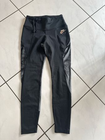 Nike Leggins schwarz-grau Gr. S