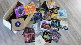 Schallplatten 350 Singles, 70er, 80er, oldies Pop, disco
