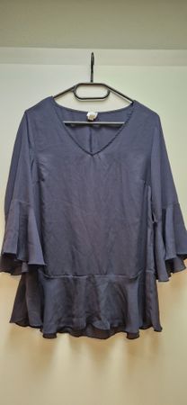 Alba Moda Tunika Gr. XS, dunkelblau, neuwertig!