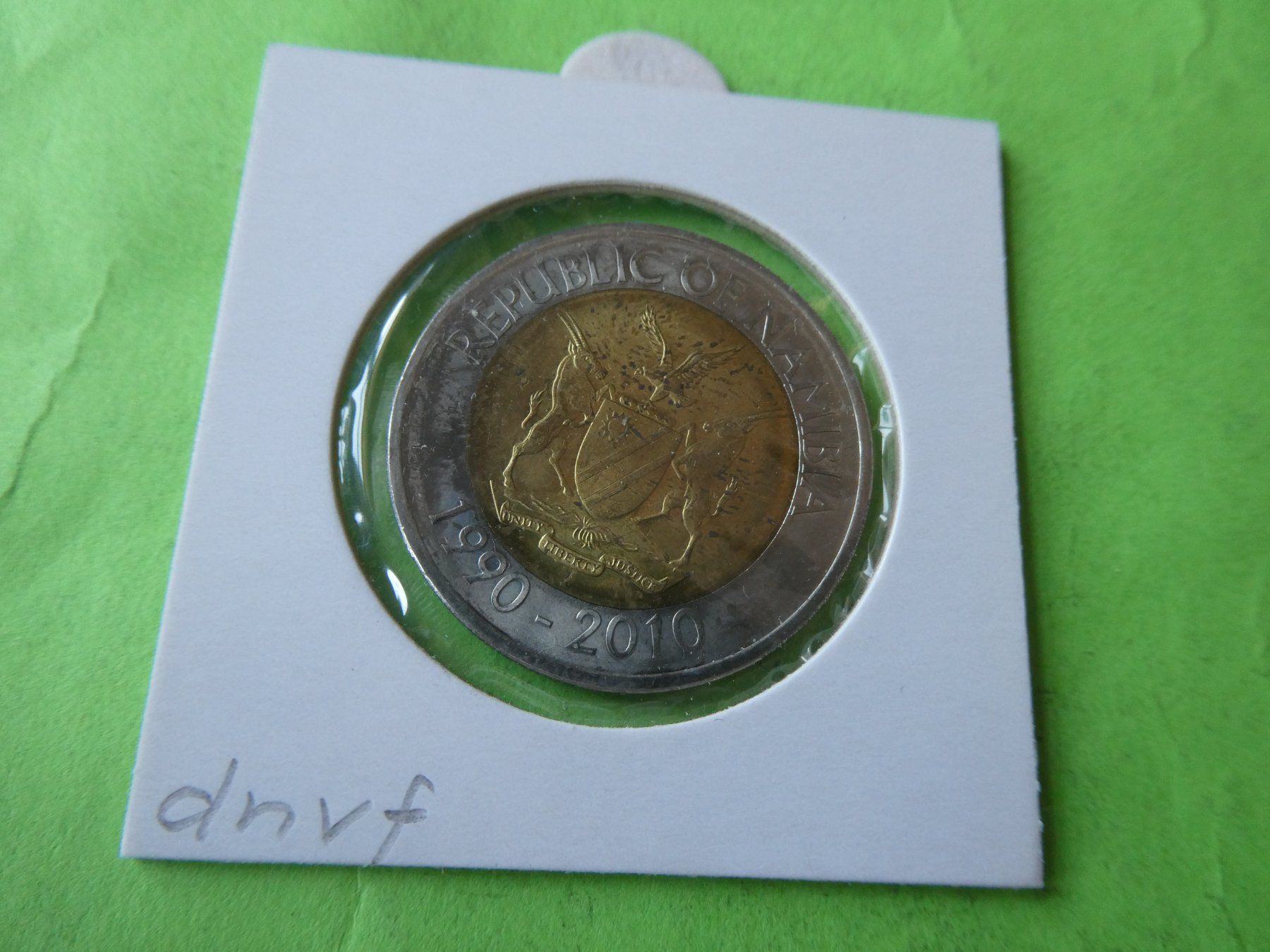 Alle Münzen: Namibia 2010, 10 Dollars   stgl – Gebraucht aus Hinterforst von Rohusri 1