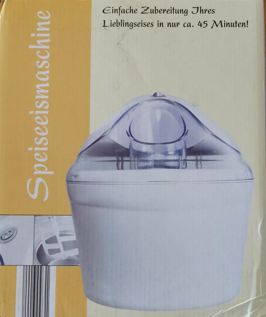 Küchengeräte: Glace Maschine - Eismaschine – Gebraucht aus Heiligenschwendi von IngoSiddhartha 2