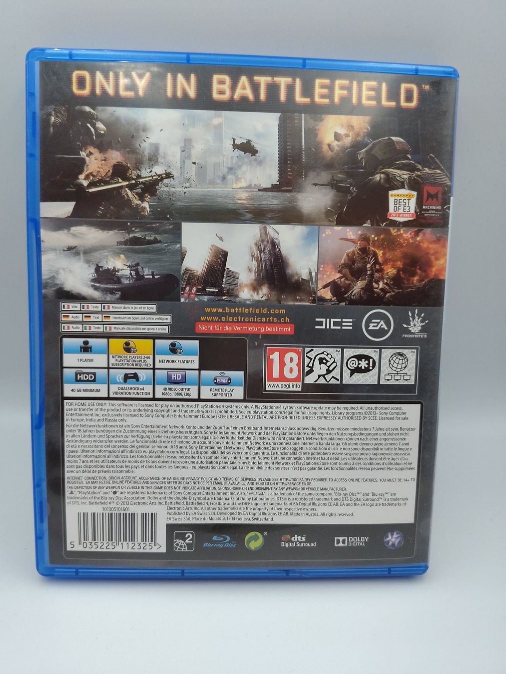 Sony Giochi: Battlefield 4 (Playstation 4 / PS4) – Usato da Kloten venduto da SuperRetroPixels 1