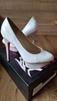 Weisse High Heels von Mia May, Grösse 37