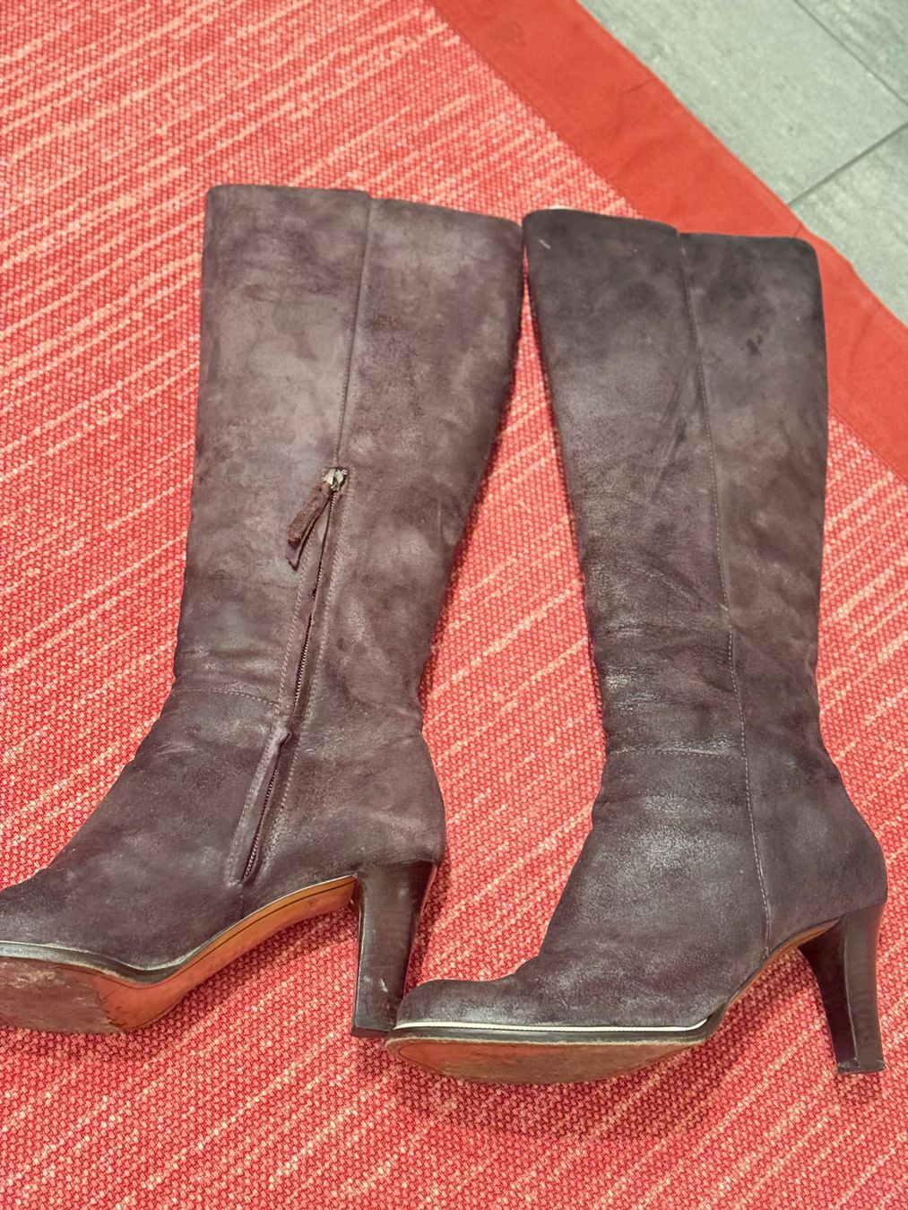 Scarpe da donna: Pollini stivali in camoscio – Usato da Taverne venduto da Sacha1971 4