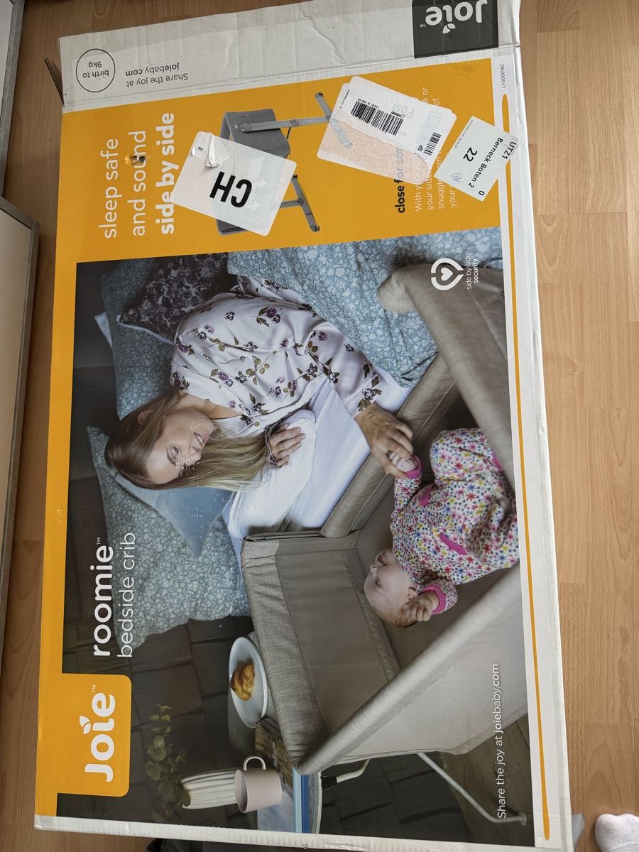 Joie Betten: Joie Roomie Crib - Grey Flannel – Neu (gemäss Beschreibung) aus Rebstein von zhe_vlas97
