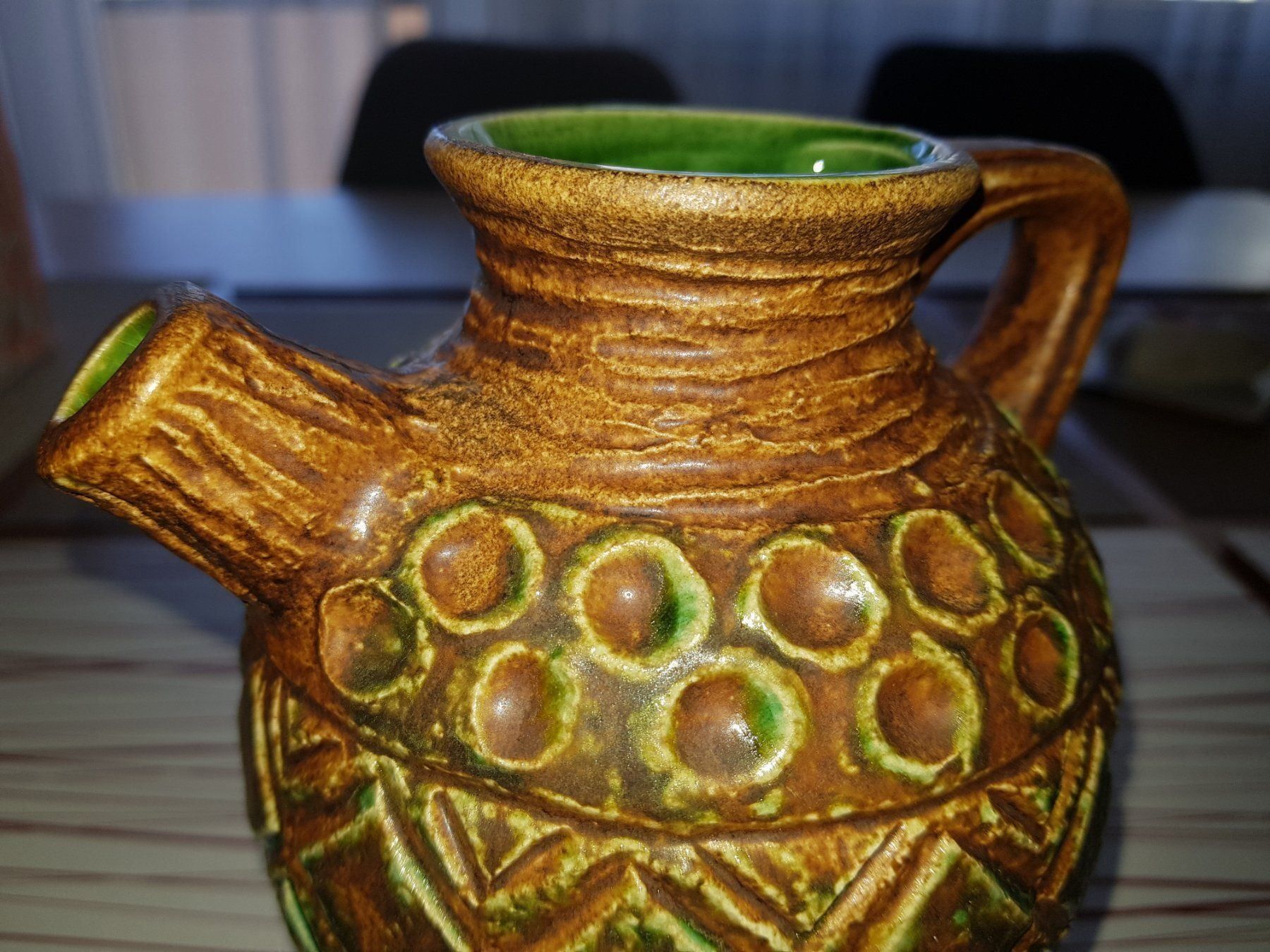 Caraffe: Pichet en céramique BAY W. GERMANY – Usato da Cossonay-ville venduto da Super-Price-Quality 6