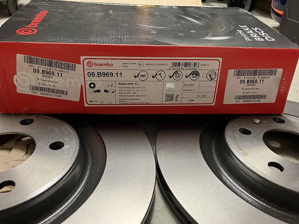 Brembo Tutti pezzi di ricambio auto: SQ5 Brembo Bremsscheiben – Nuovo e nell'imballaggio originale da Adlikon venduto da Tobi1515 2