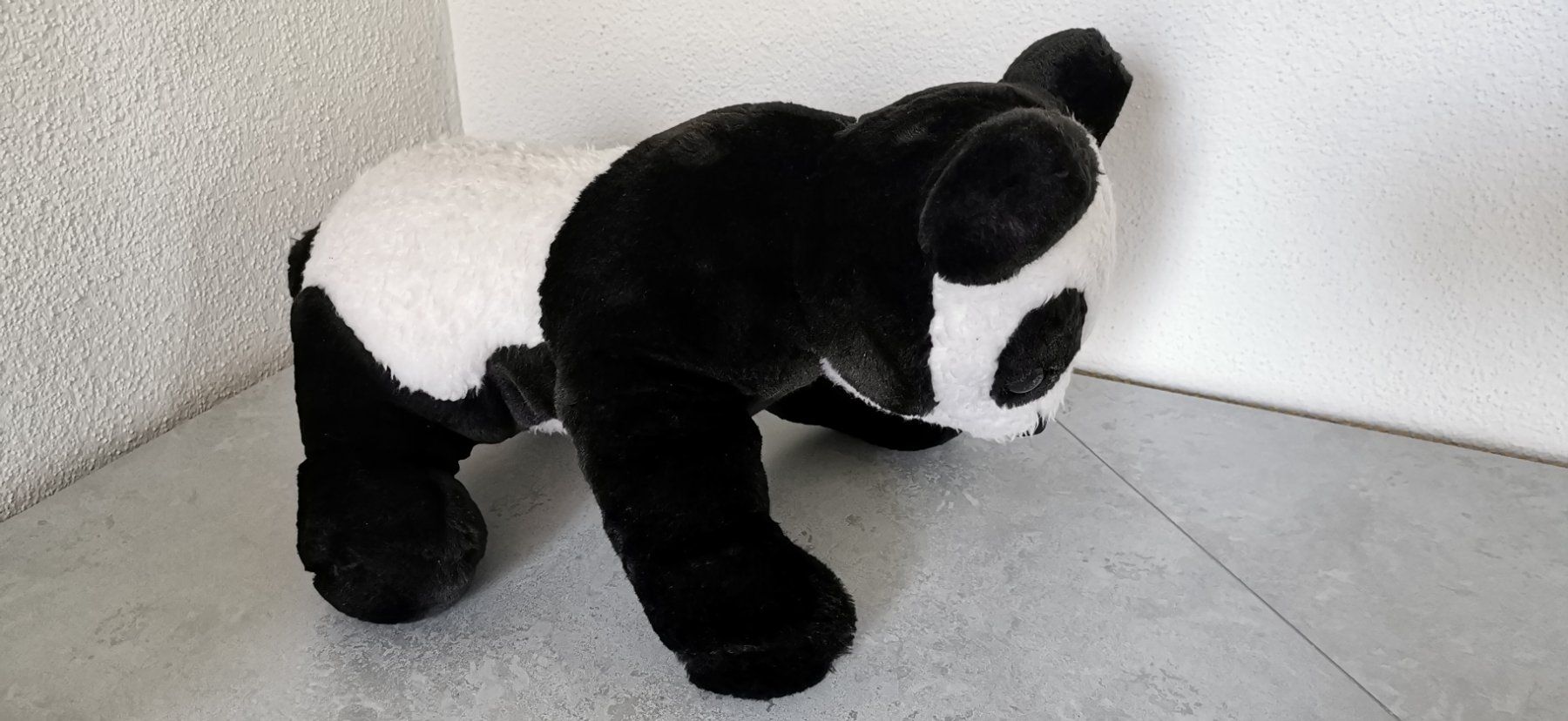 Giocattoli: PANDABÄR KUNSTFELL SCHWARZ-WEISS CA 46 CM – Usato da Aadorf venduto da lisepeter 3