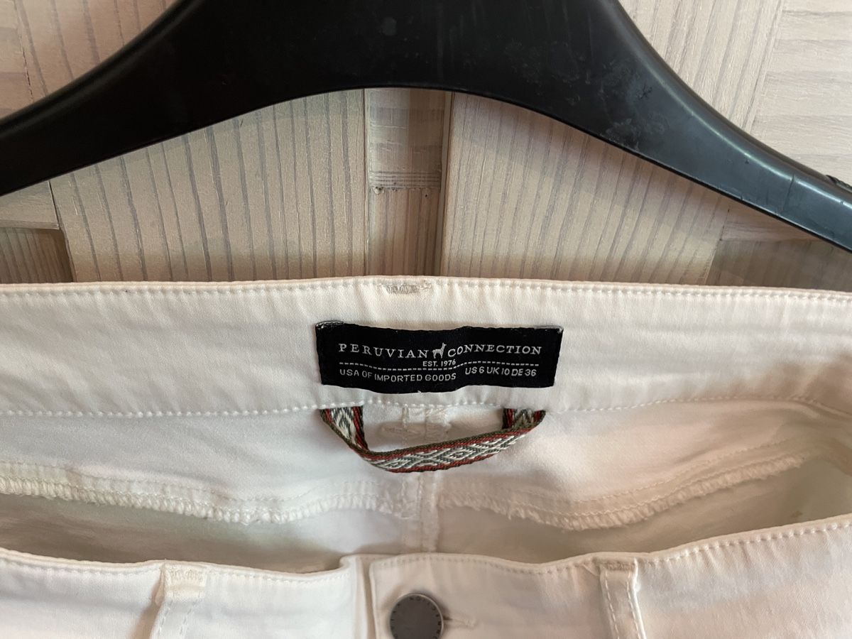 Pantaloni: Weisse Sommerhose Peruvian Connection Gr. 36 – Usato da Basel venduto da non_vn79 3