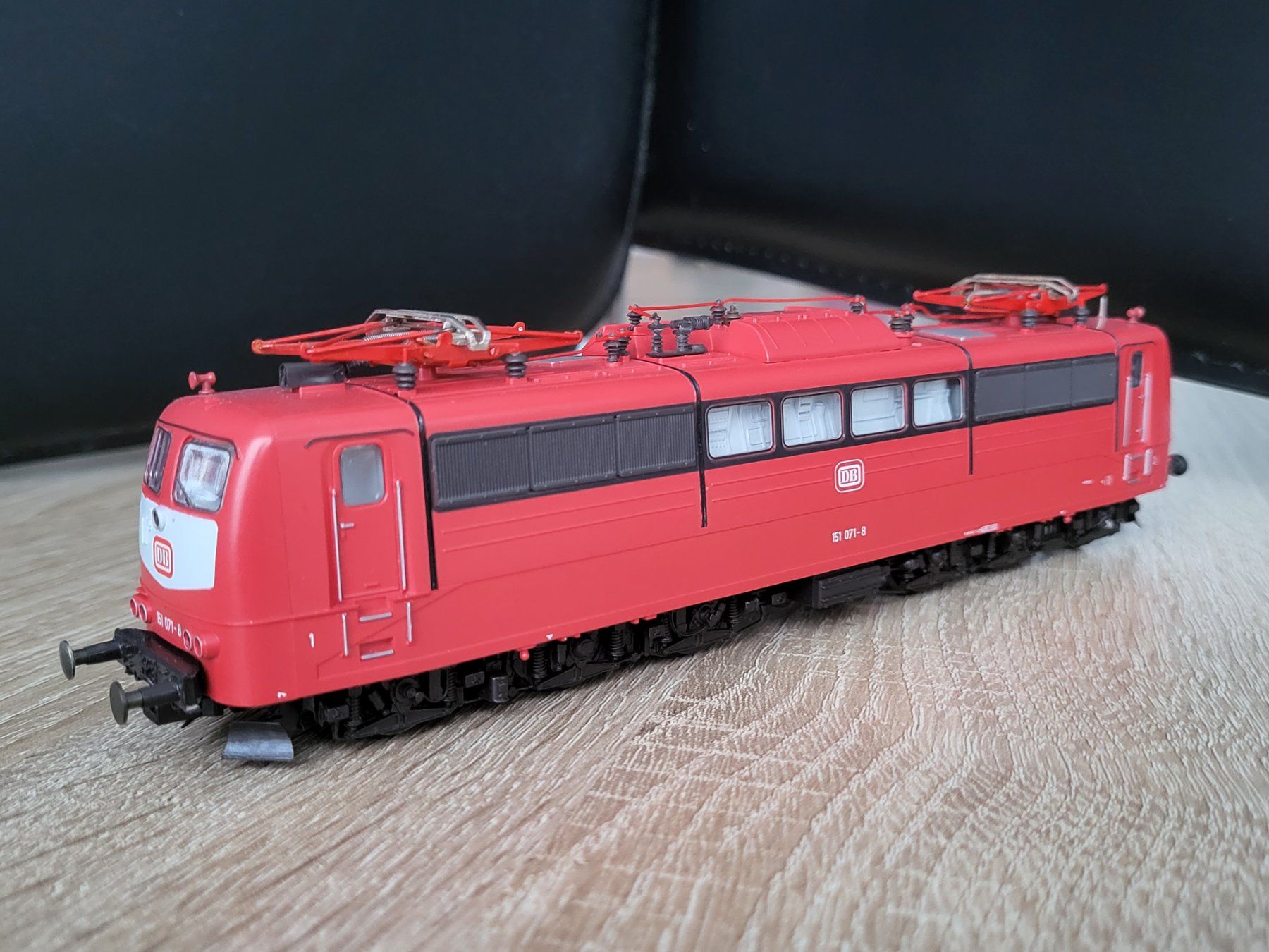 Roco Modelleisenbahnen: H0 Roco DB Baureihe 151 071-8 rot – Gebraucht aus Oberburg von sensetal 1