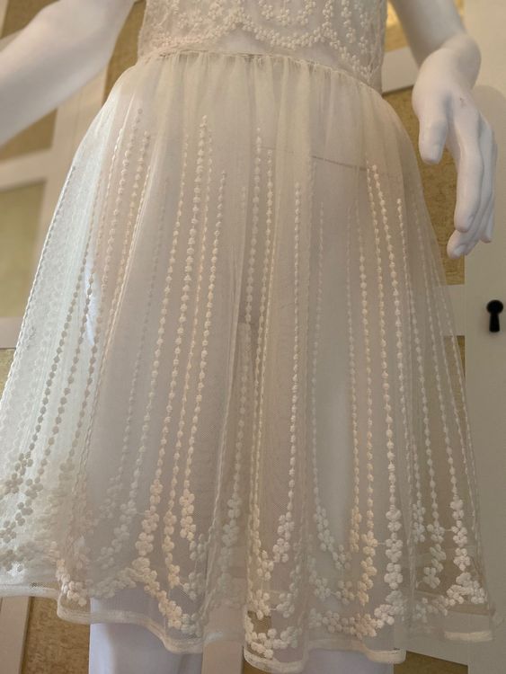 Beautifully embroidered tulle dress 1
