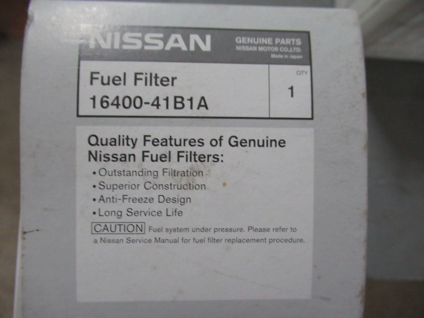 Nissan Tutti pezzi di ricambio auto: Benzinfilter – Nuovo e nell'imballaggio originale da Horw venduto da wer_hz87 1