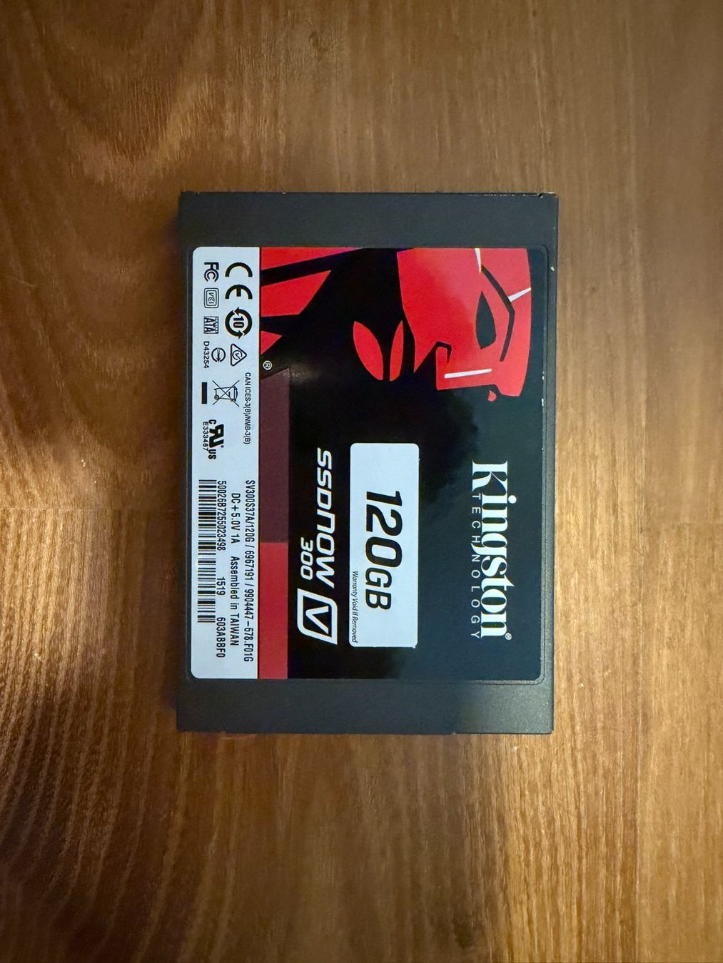 Kingston Dischi rigidi: Kingston SSDNow V300 120GB Solid State Drive – Usato da Winterthur venduto da fingerweg1