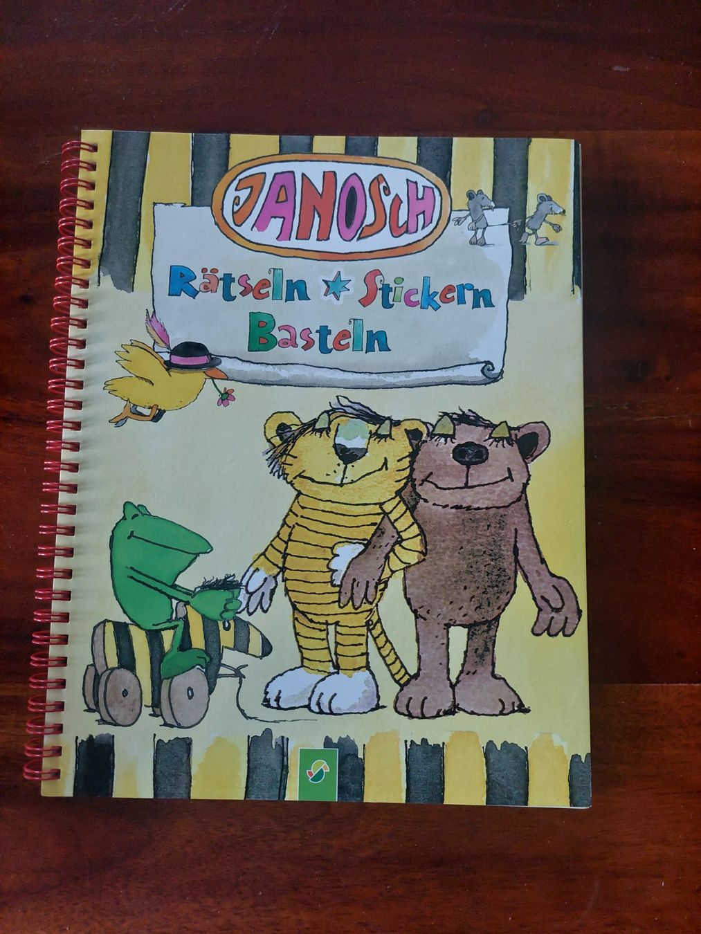 Libri: Janosch Rätseln Stickern und Basteln Ringbuch – Nuovo (secondo la descrizione) da Beckenried venduto da Havacola 1