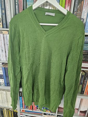 Strenesse Pullover Baumwolle Kaschmir S Grün