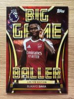 Soccer Bukayo Saka LIMITED Big Game Baller Topps 25/26