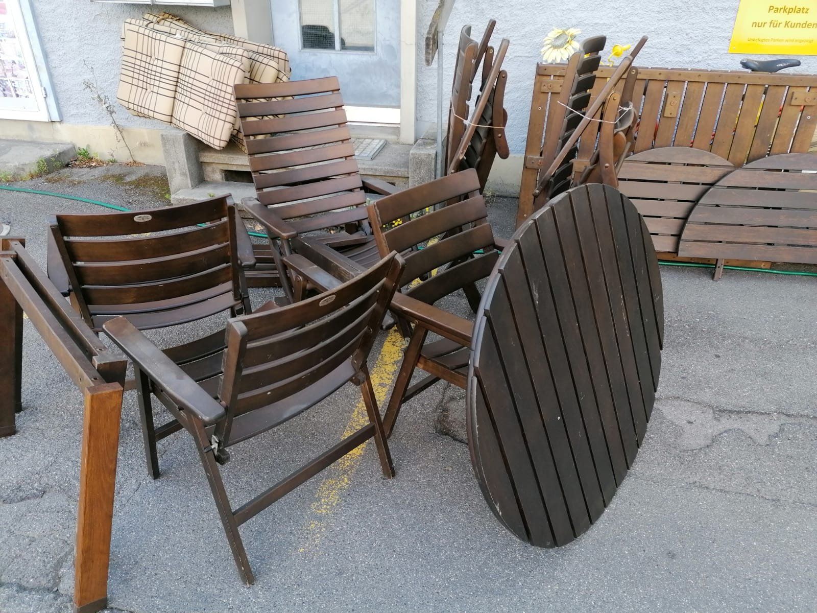 Tischset: Herlag Garten Sitzgruppe Terassen Möbel – Gebraucht aus Köniz von Brockenreich 7