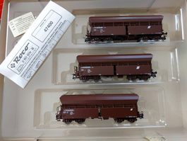 Roco Set 47400 - 3 x ÖBB Güterwaggons HO GS OVP NEU