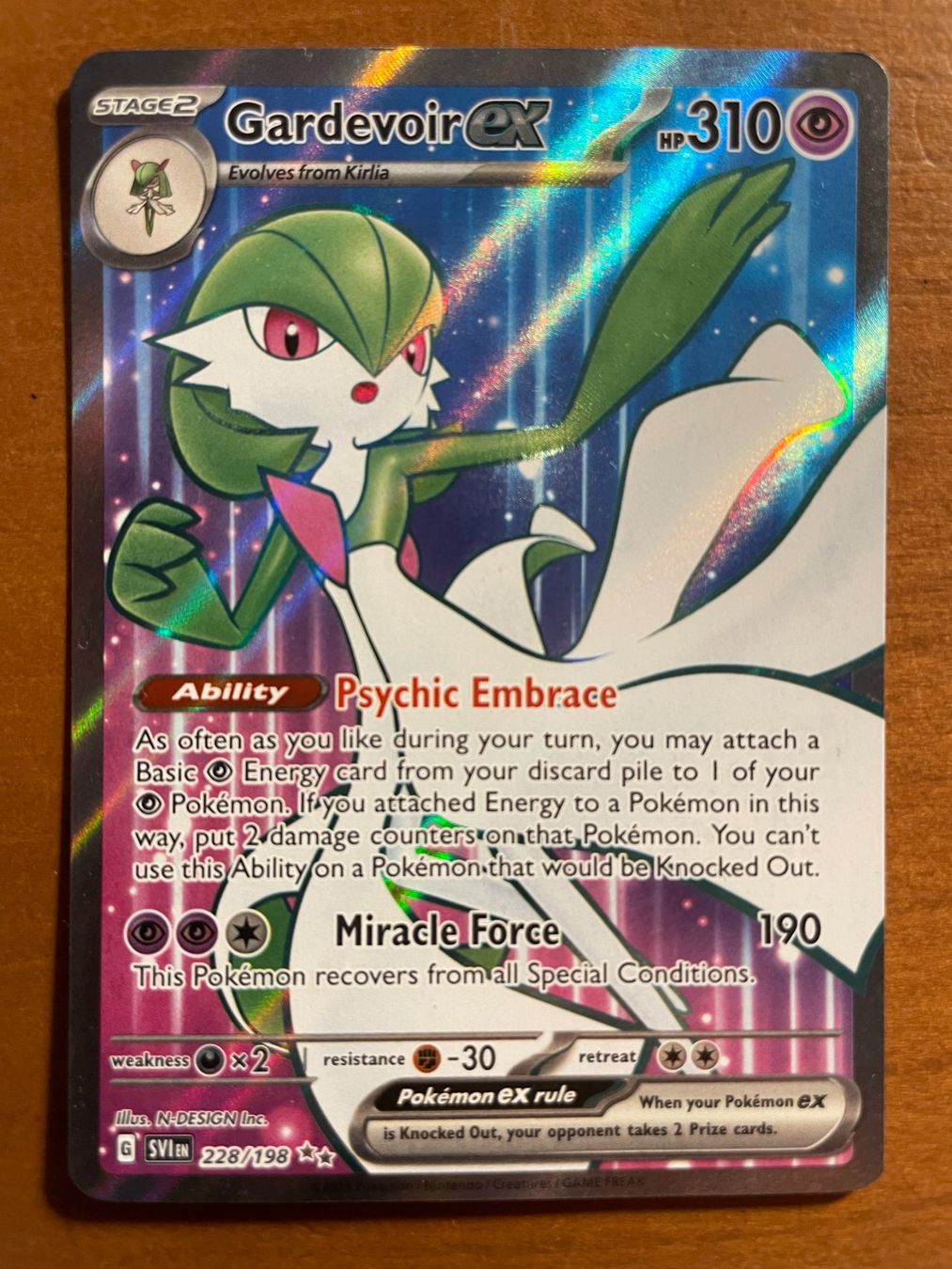 Pokémon Carte collezionabili: Pokemon Gardevoir eX (Versand gratis) – Nuovo (secondo la descrizione) da Chur venduto da Angerson