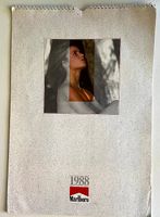 Sammlerstück-Jahres-Wand-Kalender "Marlboro 1988"