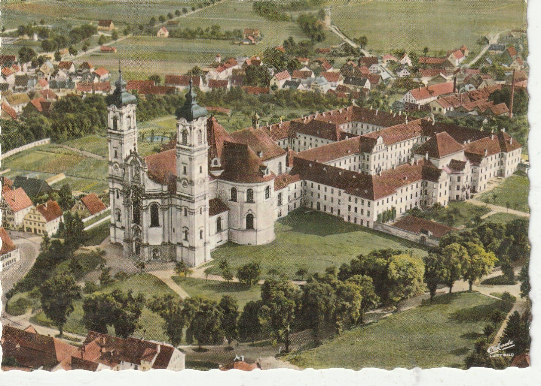 Cartes postales: Ottobeuren Benediktiner Abtei – D'occasion à Lumbrein par made02