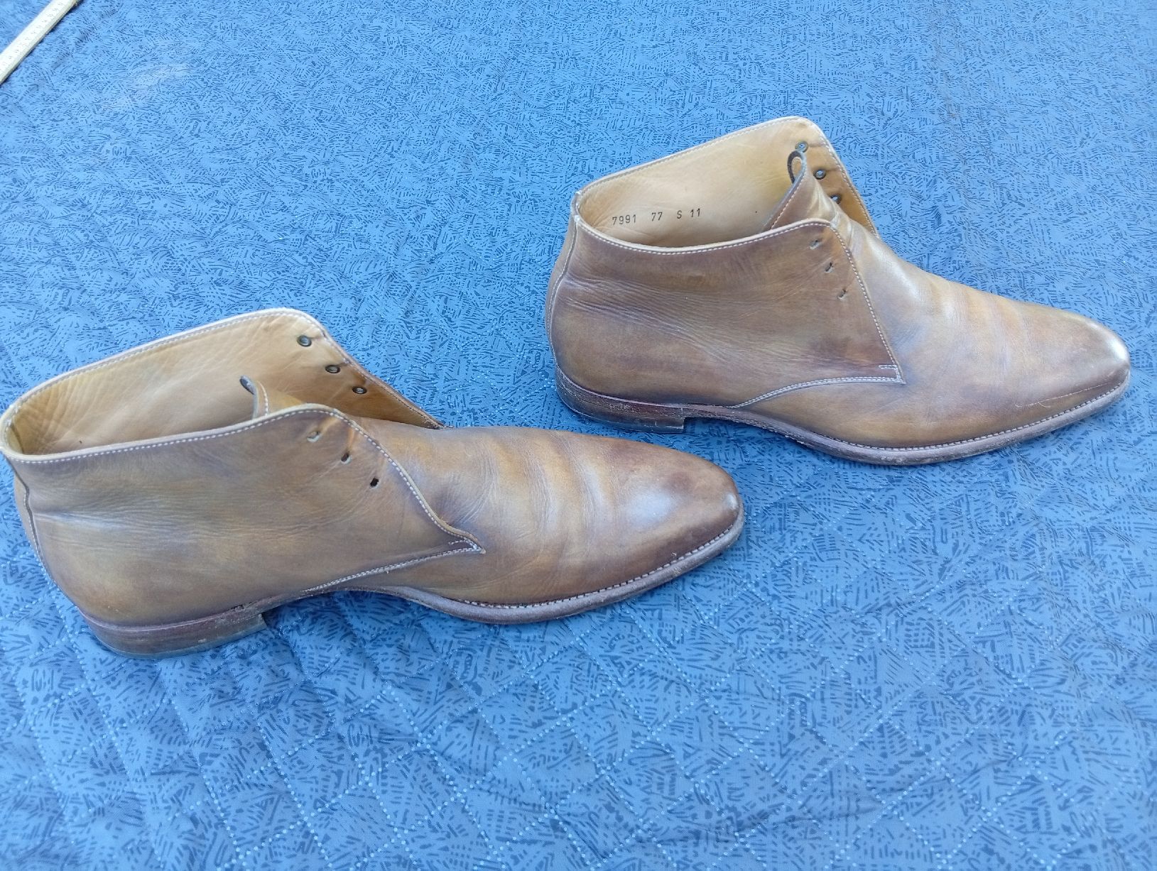 Carlos Santos Scarpe da uomo: Carlos Santos goodyear cousu cuir marron – Usato da Courgenay venduto da Lebonmatos 3