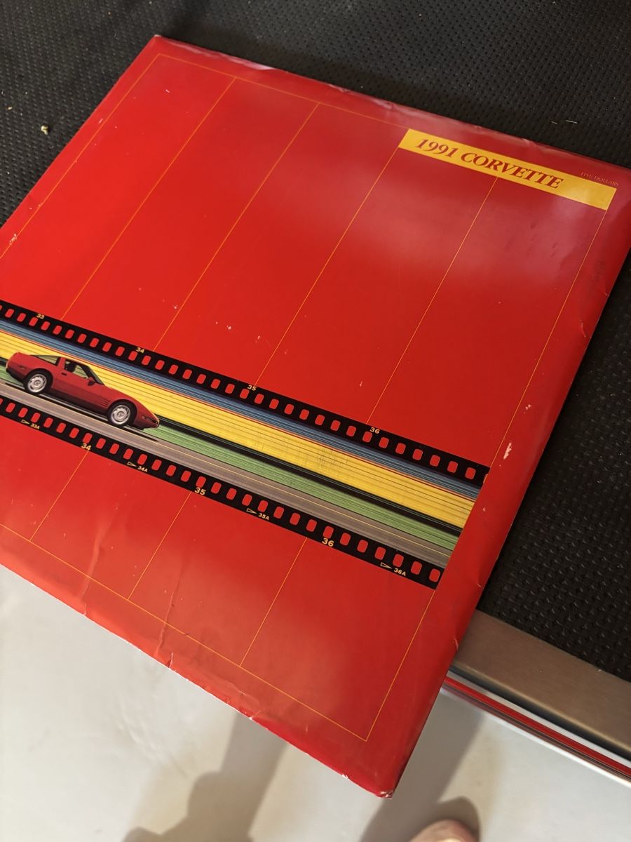 Chevrolet Documenti: 1991 Corvette Prospekt  – Nuovo (secondo la descrizione) da Oberwil BL venduto da nic_pz2y