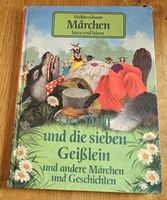 Märchenbuch Der Wolf und die sieben Geisslein