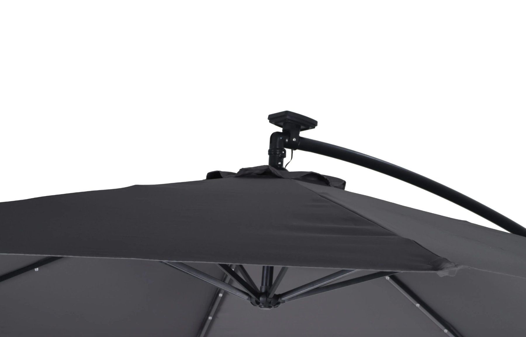 Sonnenschirme: Sonnenschirm mit LED, 350 cm, anthrazit - Gratis Versand – Neu und originalverpackt aus Kleinwangen von Maluwa_GmbH 4