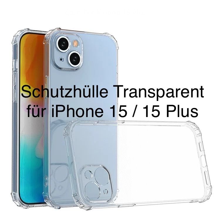 Cover & Protezioni schermo: iPhone 15 Plus Schutzhülle Hülle Cover Case  Fallschutz – Nuovo (secondo la descrizione) da Basel venduto da MY.AIRPODS.SHOP 4