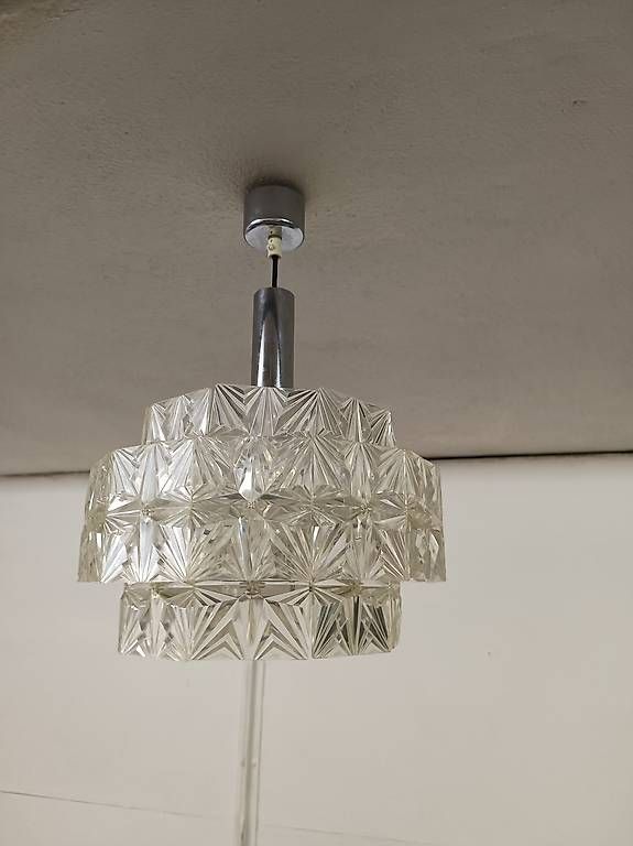 Lustres & lampes de plafonds: Vintage Lampe retro Plexi 70s – D'occasion à Winterthur par style-and-design.zrh