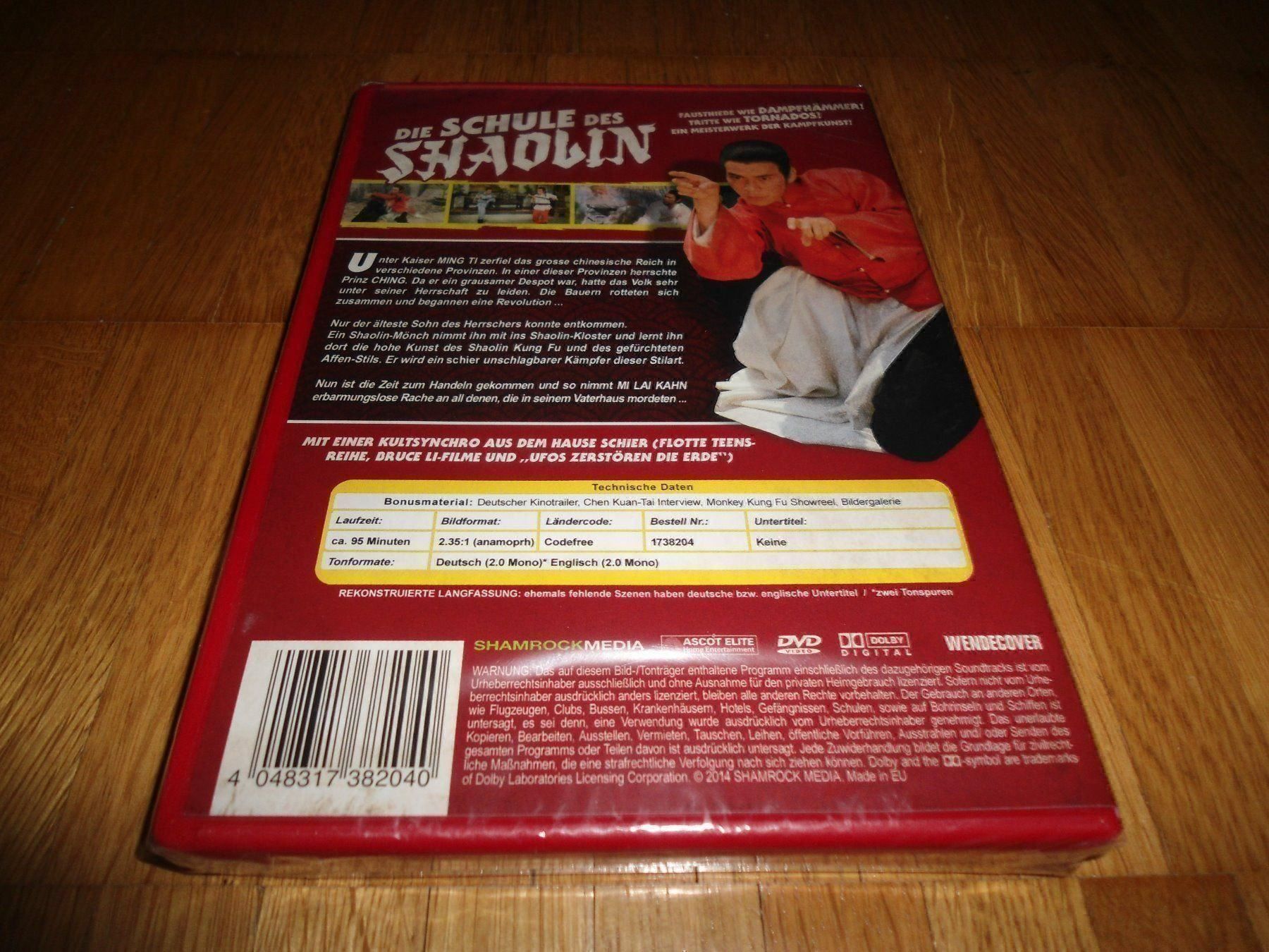 Tous les DVDs: Die Schule des Shaolin - UNCUT – Neuf avec emballage d'origine à Basel par havsok 1
