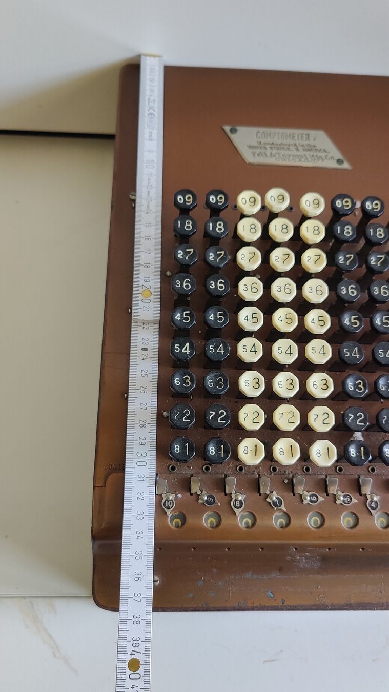 Taschenrechner: Antike Comptometer Felt&Tarrant um 1900 (L13) – Gebraucht aus Neuenhof von SchnaeppliAllerlei 7