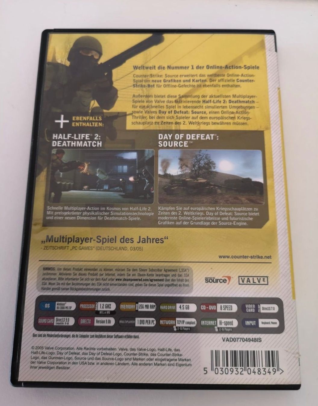 Giochi: Counter Strike Source PC Spiel – Usato da Vogelsang AG venduto da villa9 1