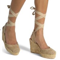 Valentina Espadrilles Keilabsatz, Gr. 37 ungetragen