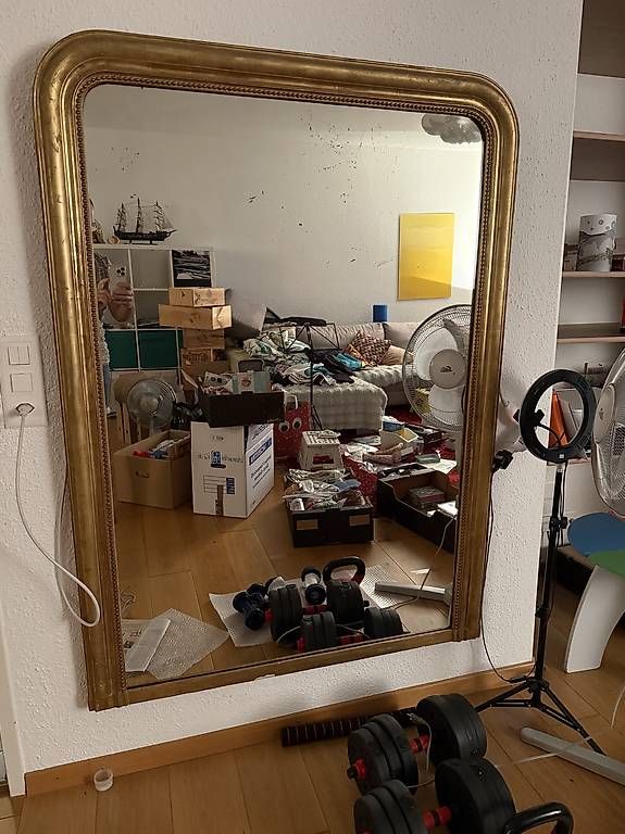 Miroirs: Cheminéspiegel vergoldet – D'occasion à Muri b. Bern par Manzanoro