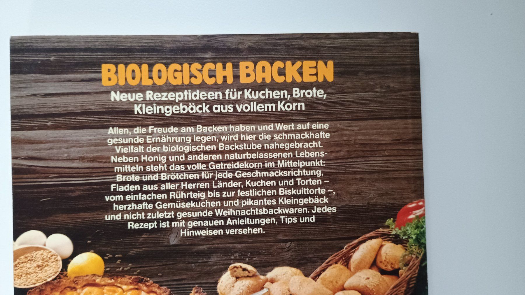 Libri: Kochbuch Biologisch Backen – Usato da Rothrist venduto da GIWALD 1
