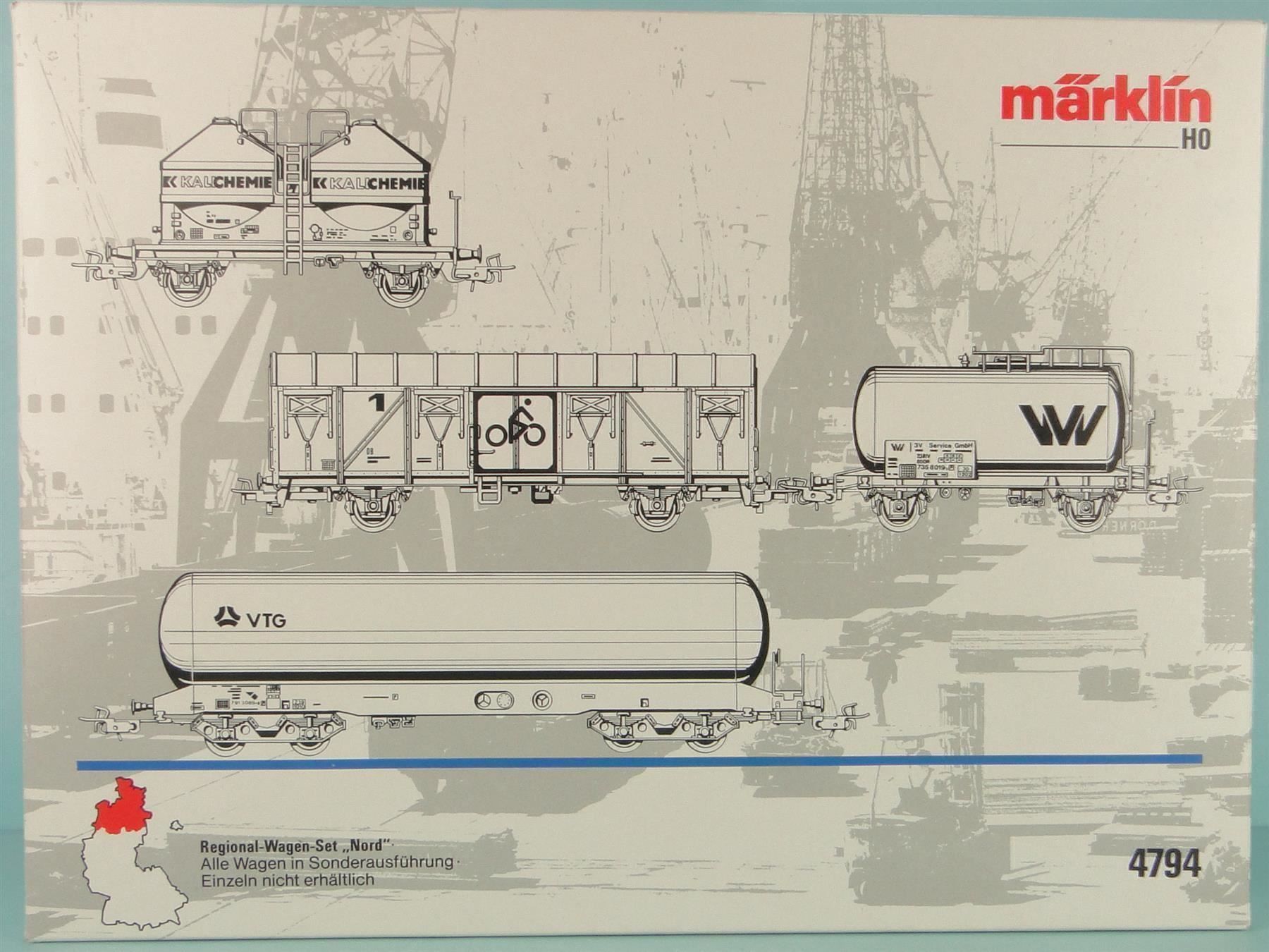 Märklin Modellini di ferrovie: Märklin 4794 Nord Set – Usato da Bülach venduto da cann11 1
