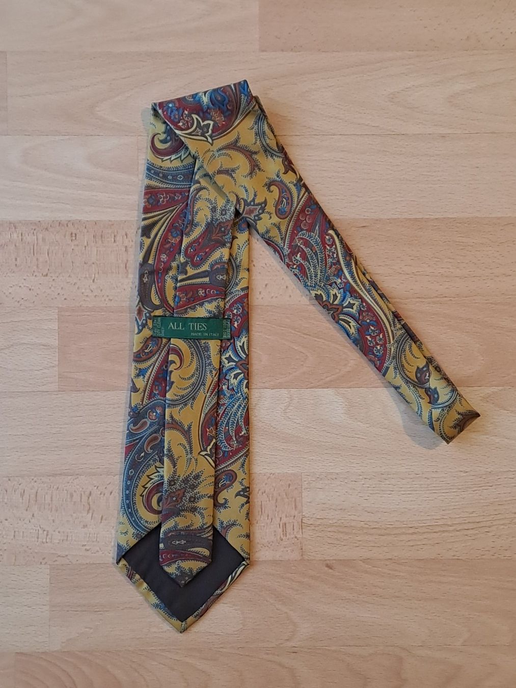 Cravatte: Seidenkrawatte - All Ties - Paisley-Muster – Usato da Schaffhausen venduto da lucaalessandro 2