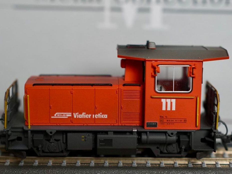 Bemo RhB Tmf 2/2 111 Rangiertraktor gealtert digital (Neu (gemäss ...