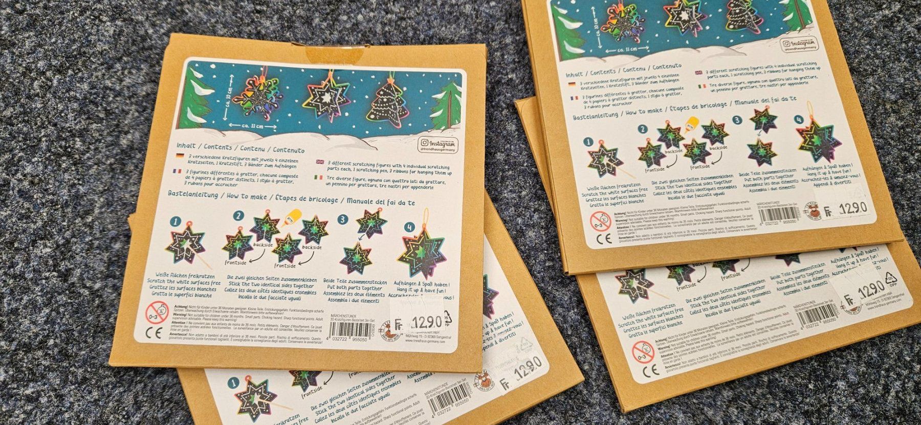 Kit bricolage: Scratch-Art Set Kratzbilder NEU – Nuovo e nell'imballaggio originale da Balgach venduto da silvia2030 1