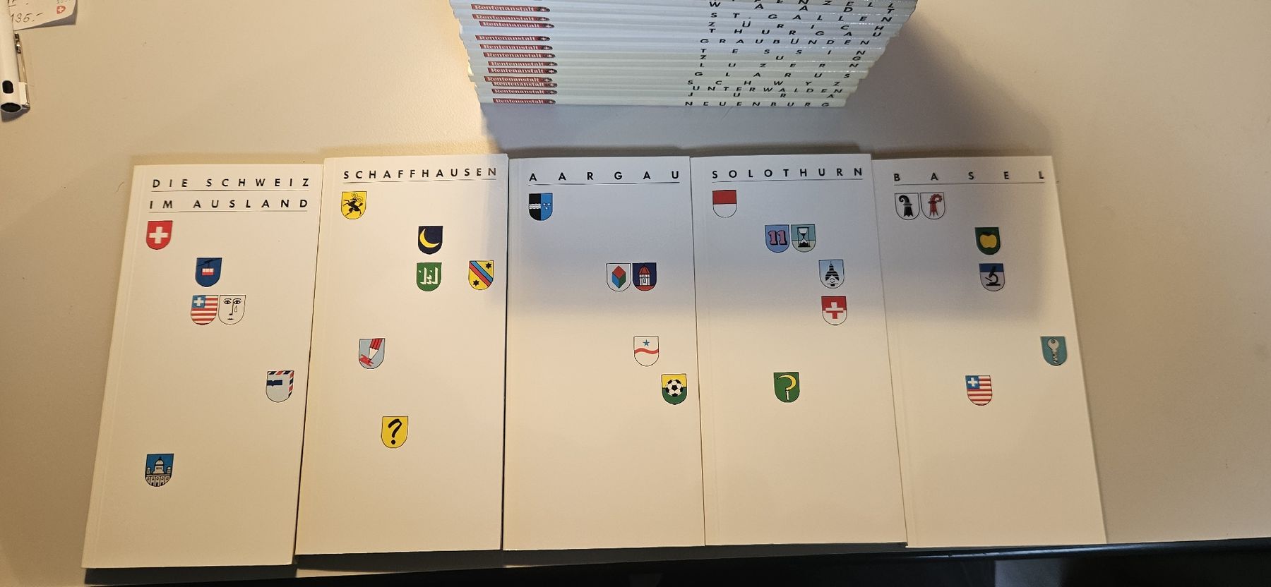 Libri: Schweizer Kantone Rentenanstalt 1992 – Usato da Belp venduto da Ginus85 1
