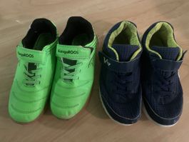 2 Paar Jungen Sportschuhe Kangaroos/Vty Gr. 33