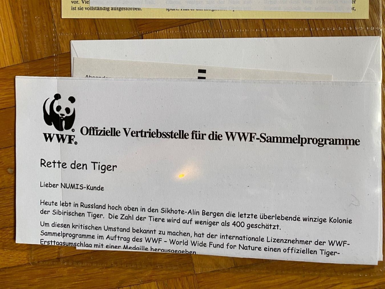 Medaglie: WWF Taler – Nuovo e nell'imballaggio originale da Brislach venduto da hueg54 3