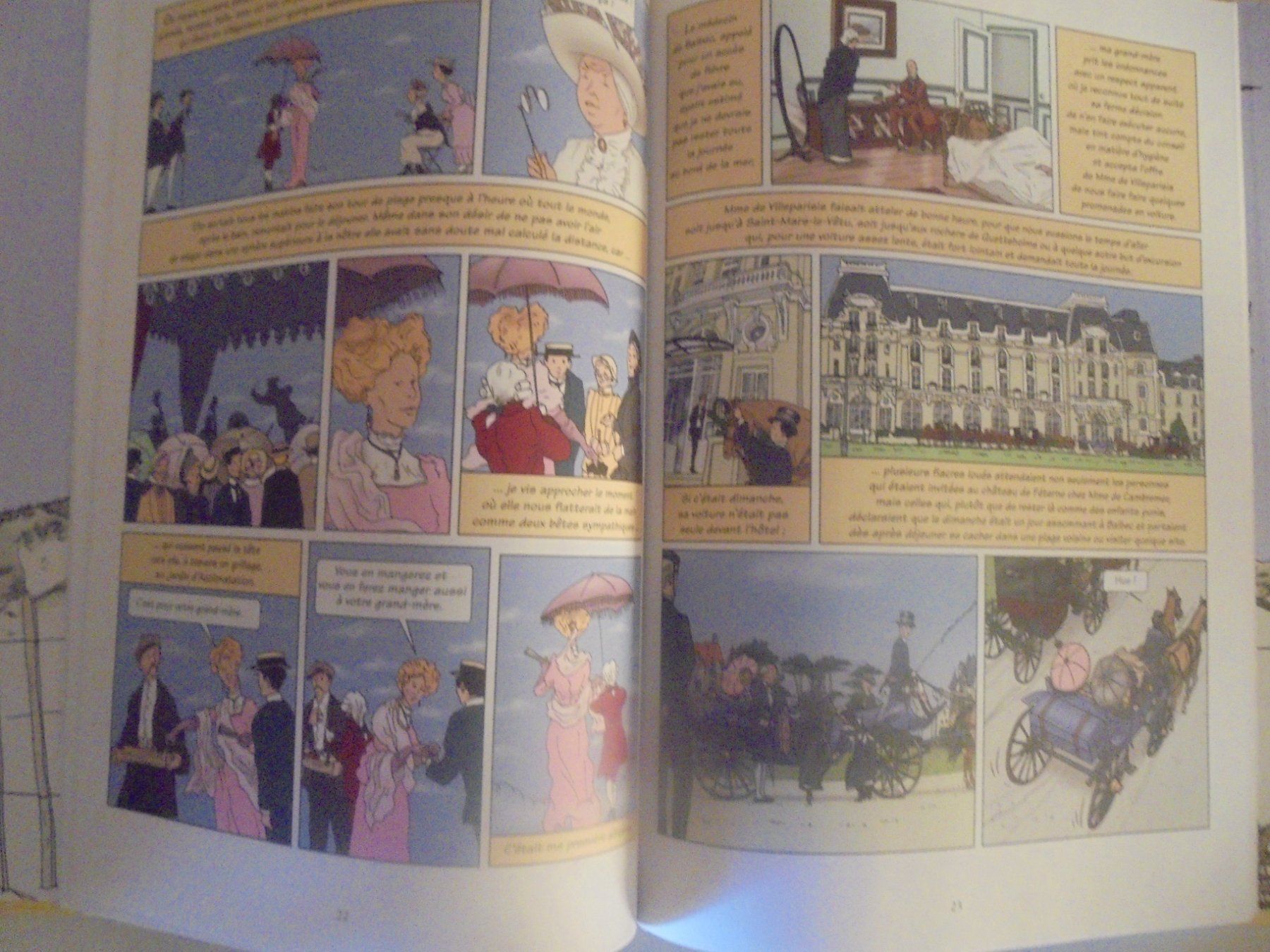 Comics: Marcel Proust " à la recherche du temps perdu " volume 1 – Gebraucht aus Eclépens von Consuelo 2