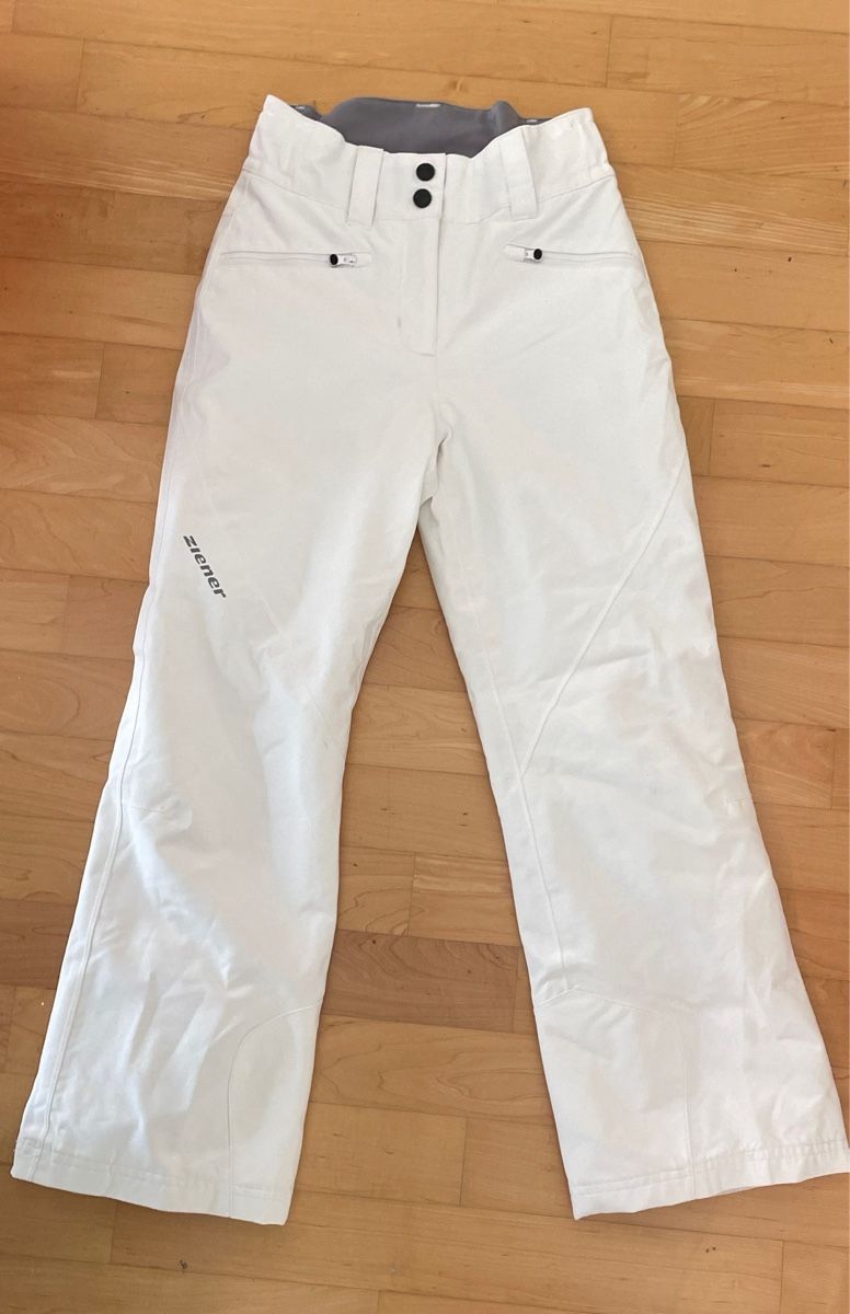 Ziener Pantaloni: Ziener Skihose Kinder Grösse 140 – Usato da Männedorf venduto da HollyCat