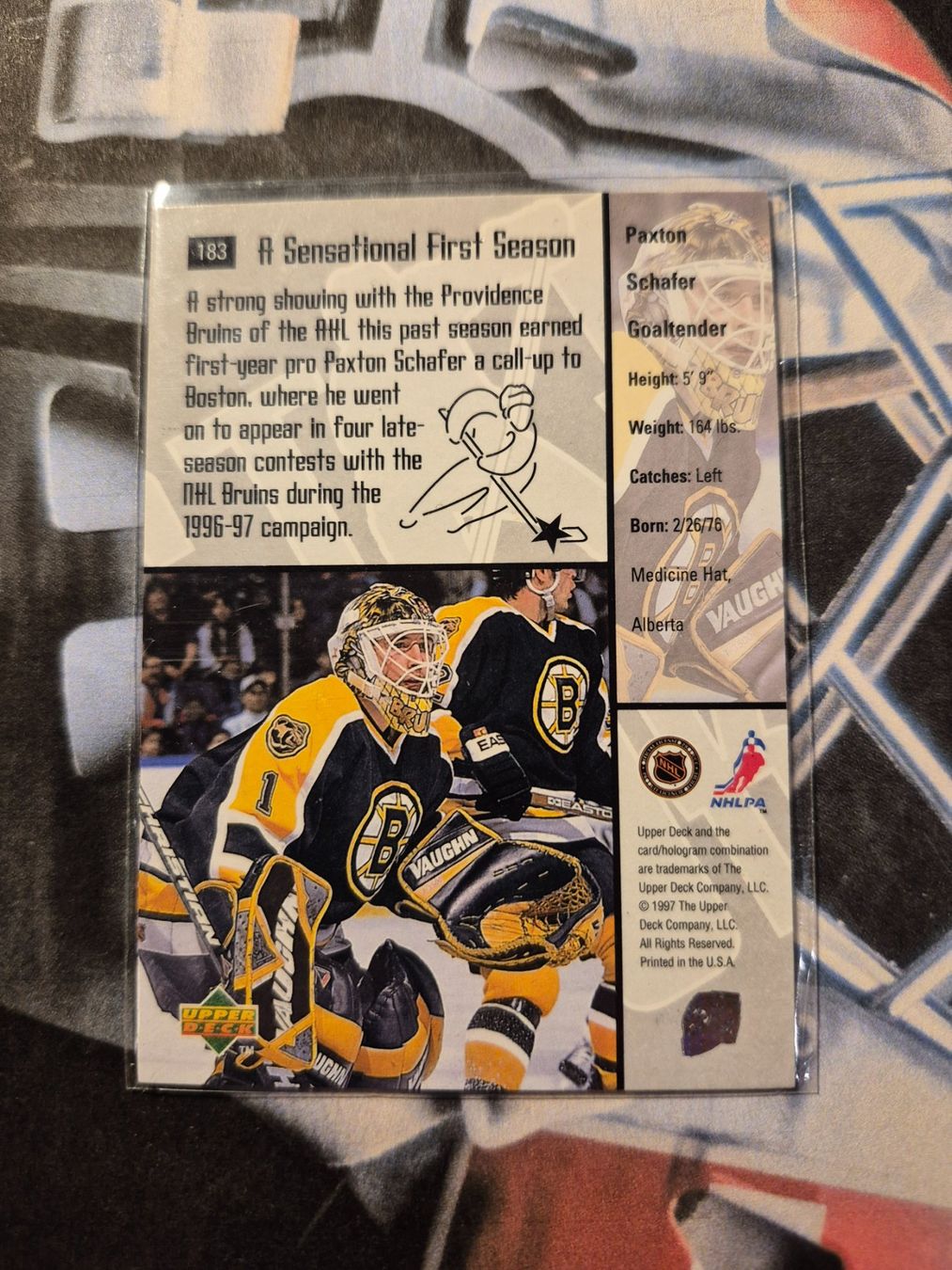 NHL Cartes à collectionner: NHL Paxton Schaefer Boston Bruins – D'occasion à Treiten par Sauber73 1