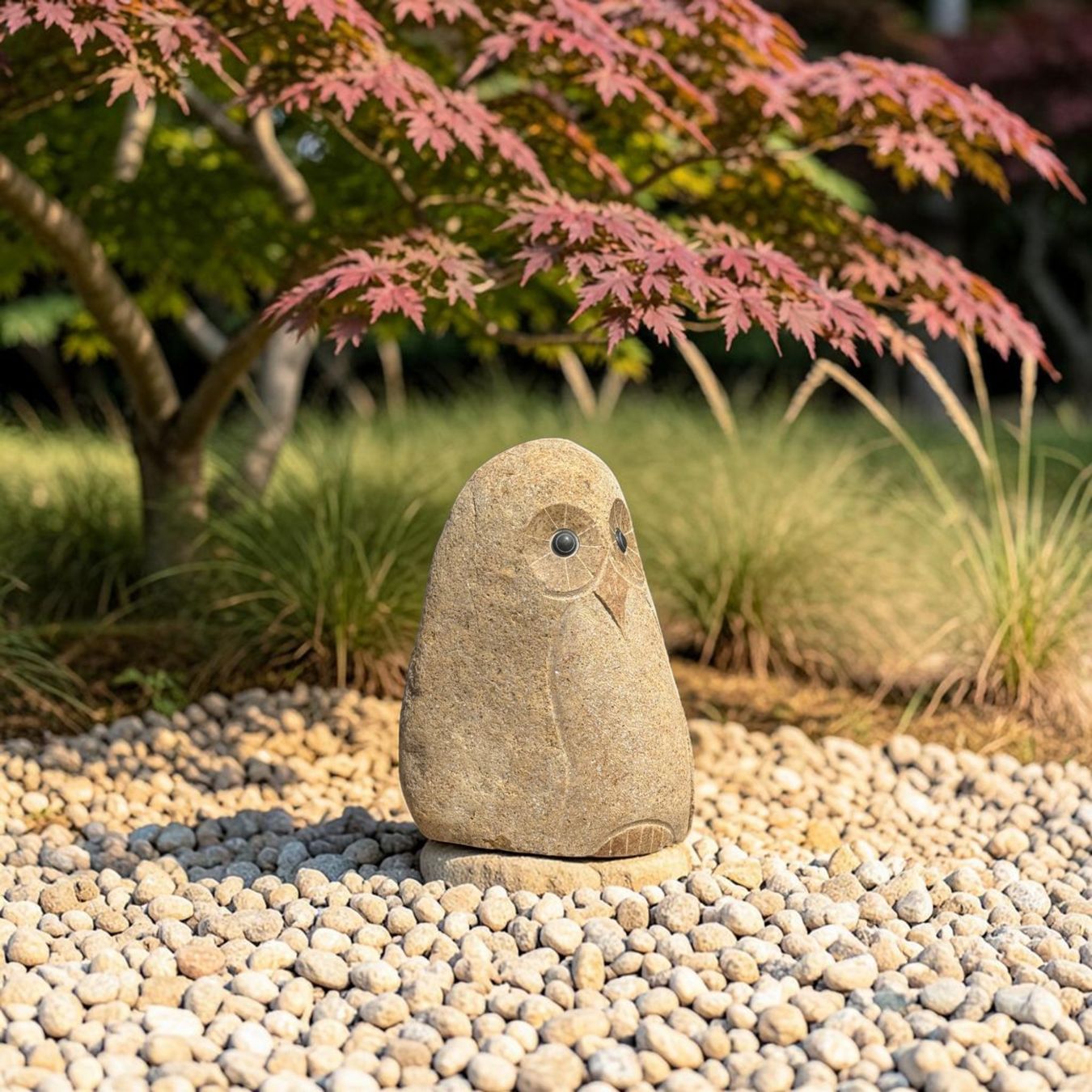 Skulpturen & Statuen: Naturstein Eule Steinfigur Gartenfigur Krafttier Skulptur – Gebraucht aus Hilpoltstein von TOMTAO88 3