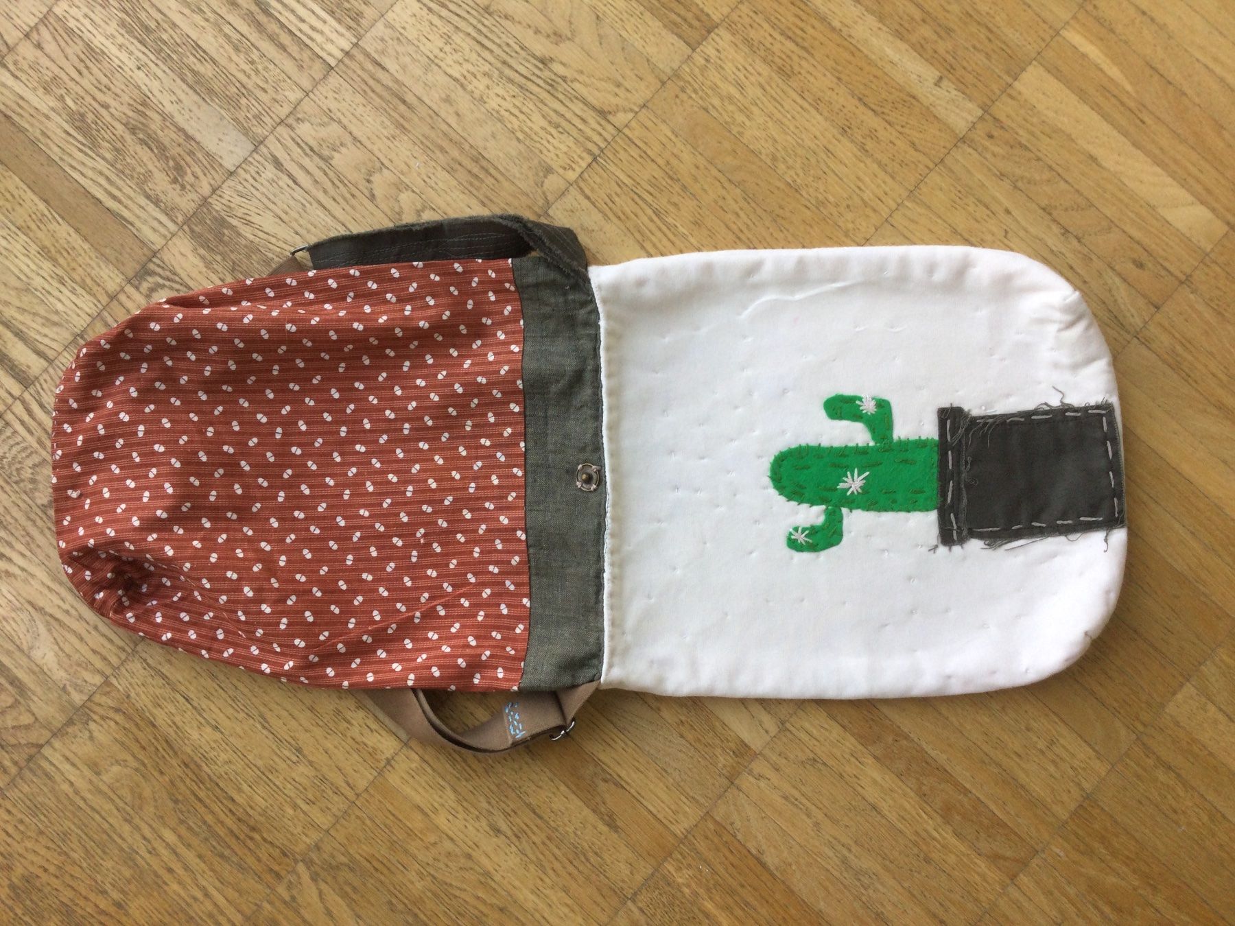 Borse: Schultertasche Kaktus Hand-made – Usato da Zürich venduto da ShadowVorlon 3
